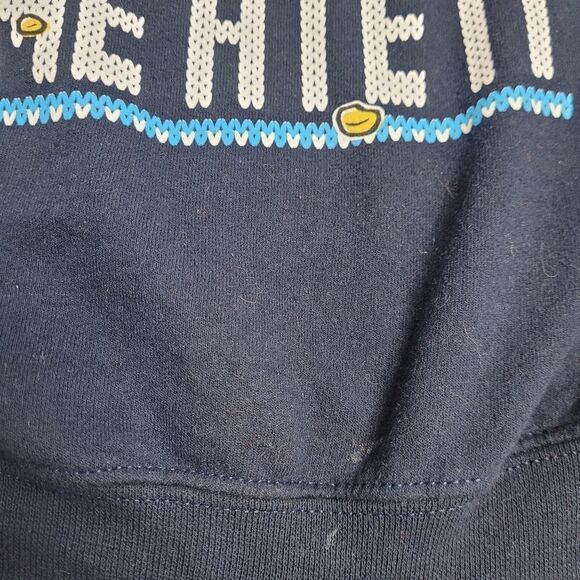 SESAME STREET Cookie Monster Santa crew neck sweatshirt unisex XXL - Picture 6 of 8